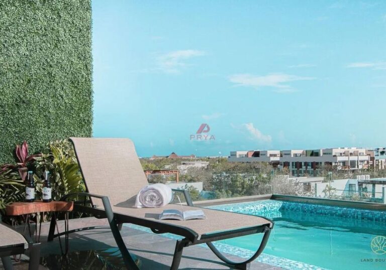 DEPARTAMENTO AMUEBLADO ALDEA ZAMA TULUM 3200000